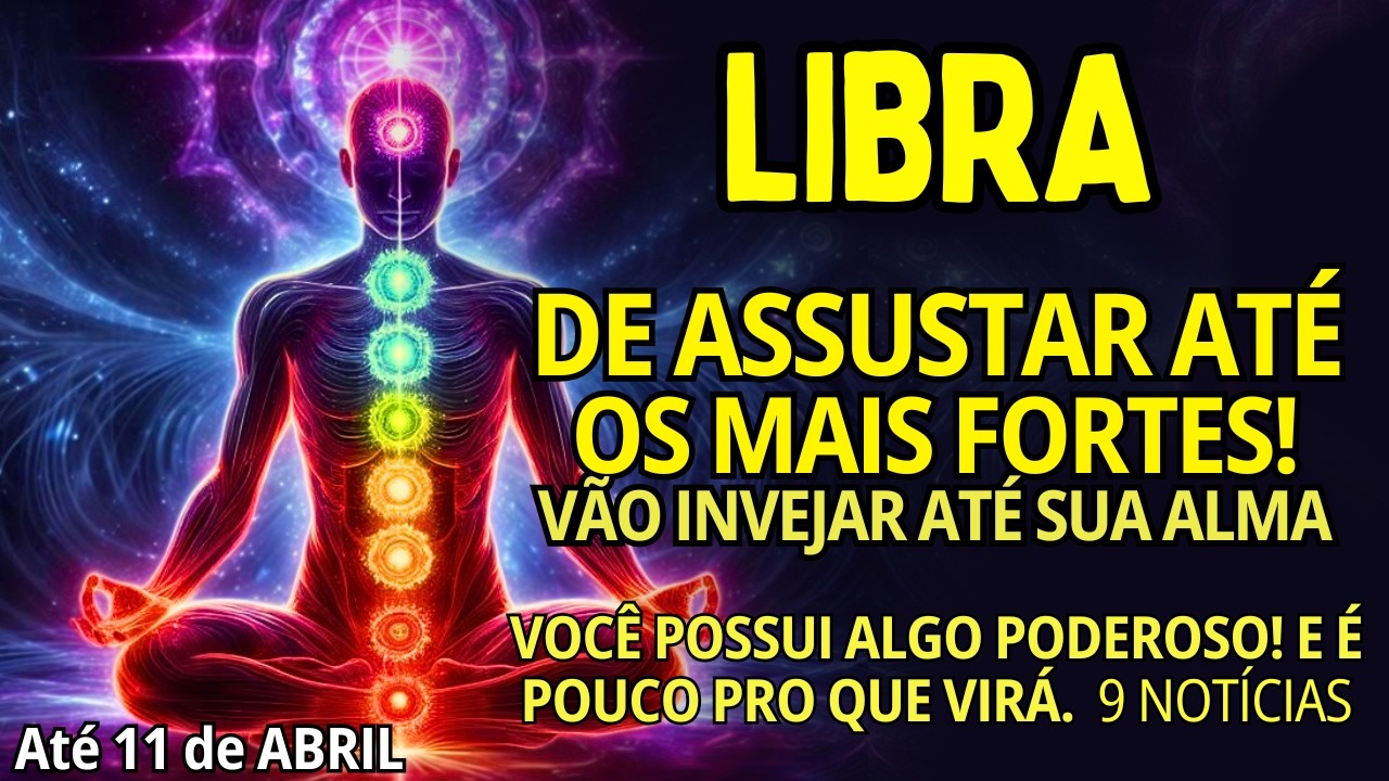 LIBRA ♎SENTA E RESPIRA! VOC&Ecirc; POSSUI ALGO PODEROSO🎁VAI ATINGIR NINHO DE VESPAS😱2 PESSOAS ENCURRALADAS