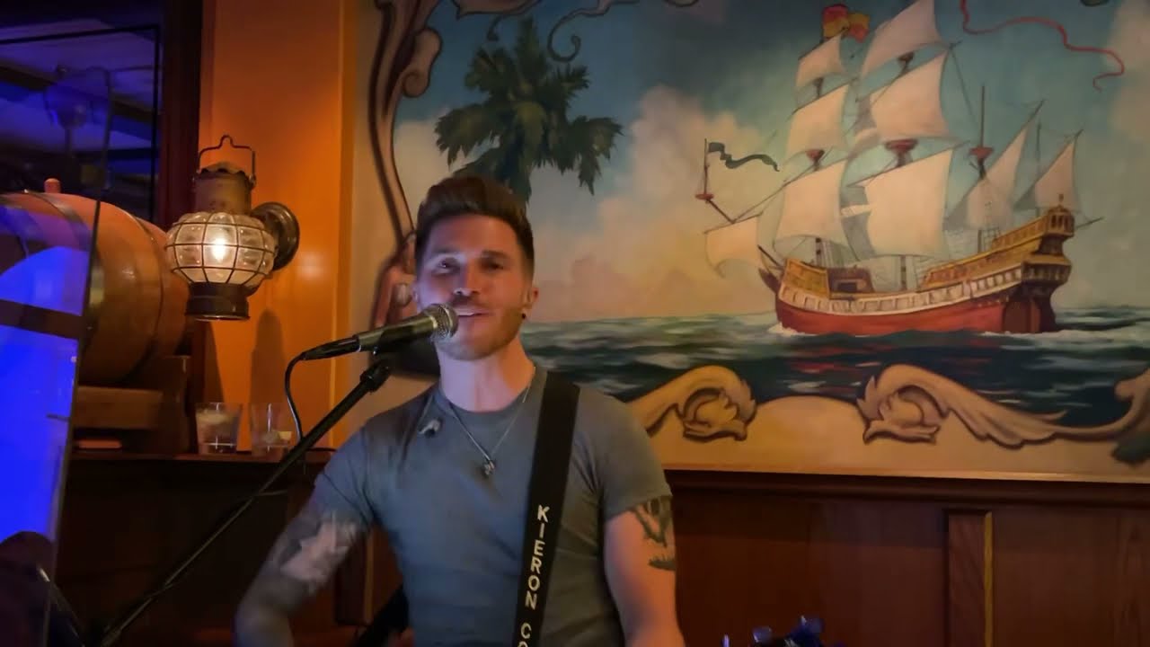 Live MUSIC from the PUB: KIERON COX!! Adventure of the Seas!!❤️