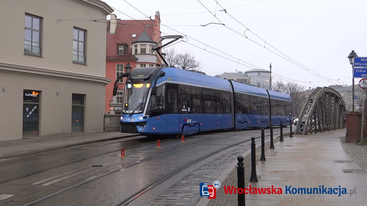 Moderus Gamma LF 07 AC - MPK Wrocław (na linii)