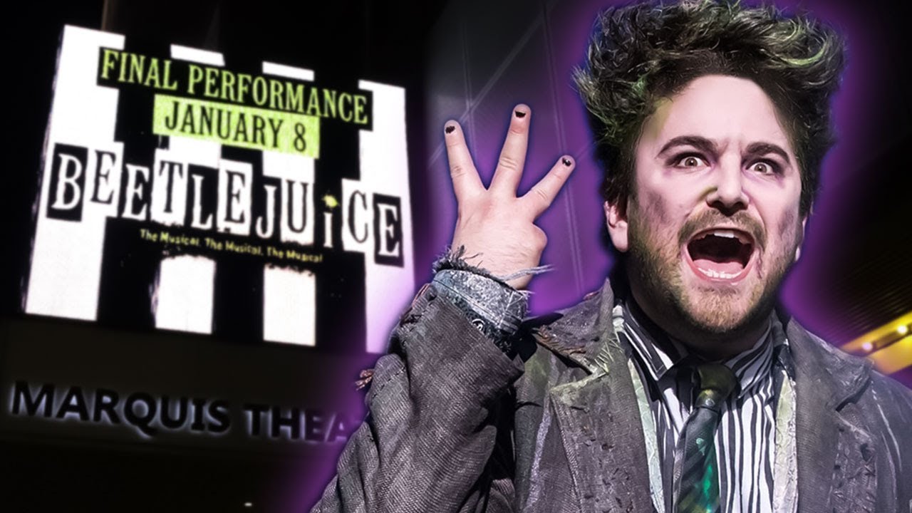 Beetlejuice has left the building...again