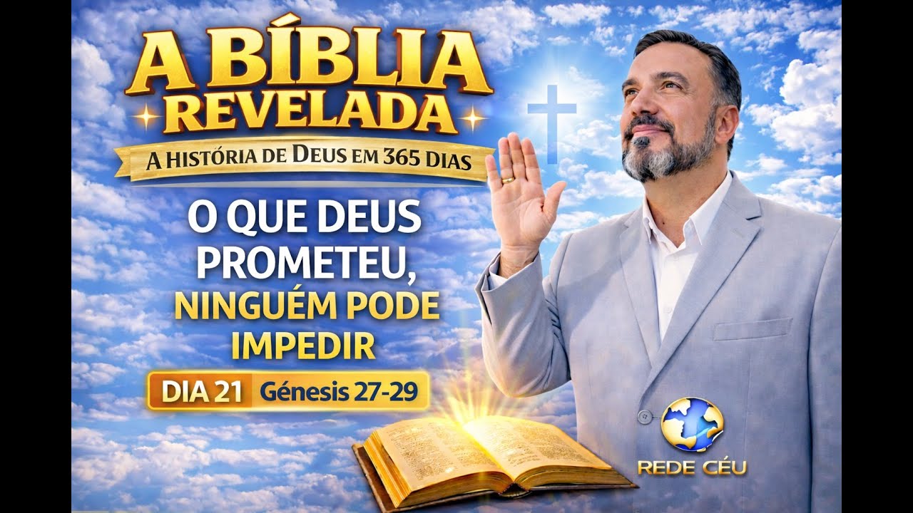 📖 BÍBLIA REVELADA – DIA 21 | GÊNESIS 27–29