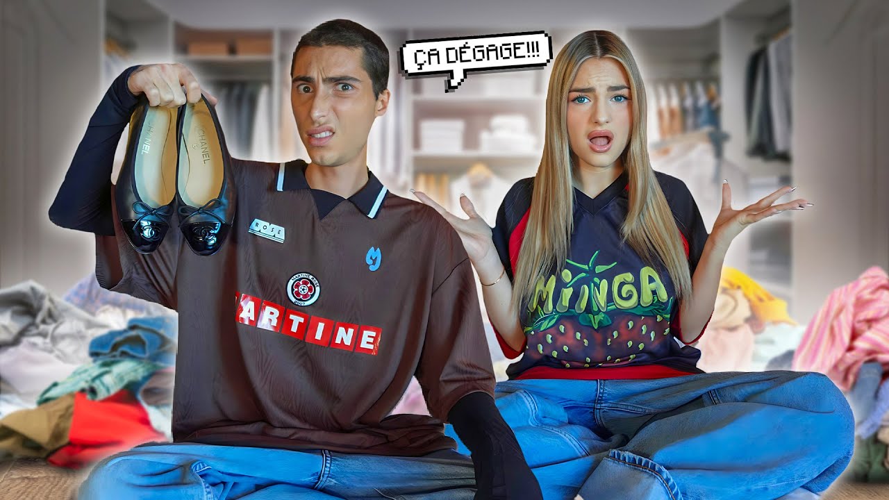 JE TRIE LE DRESSING DE MA SOEUR ! (c'est une catastrophe)