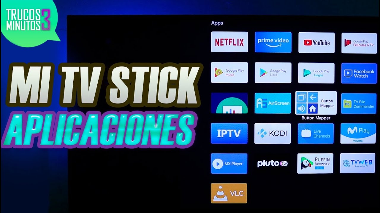 APLICACIONES para tu Xiaomi Mi TV Stick | Trucos en 3 minutos | DenisTec