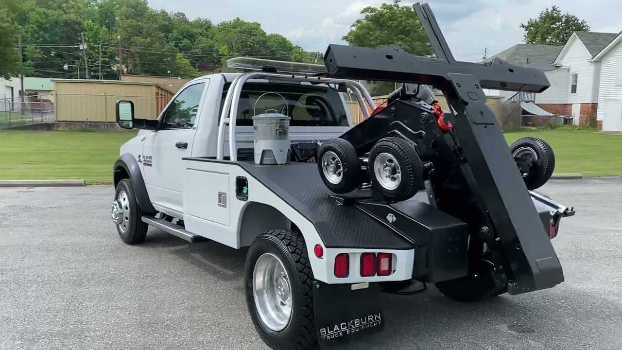 SOLD - 2016 RAM 4500 4X4 SELF LOADER TOW TRUCK FOR SALE