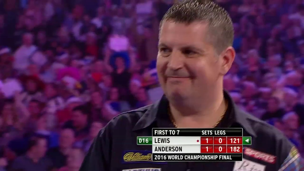 BACK-TO-BACK CHAMP! Anderson v Lewis | 2016 World Darts Championship