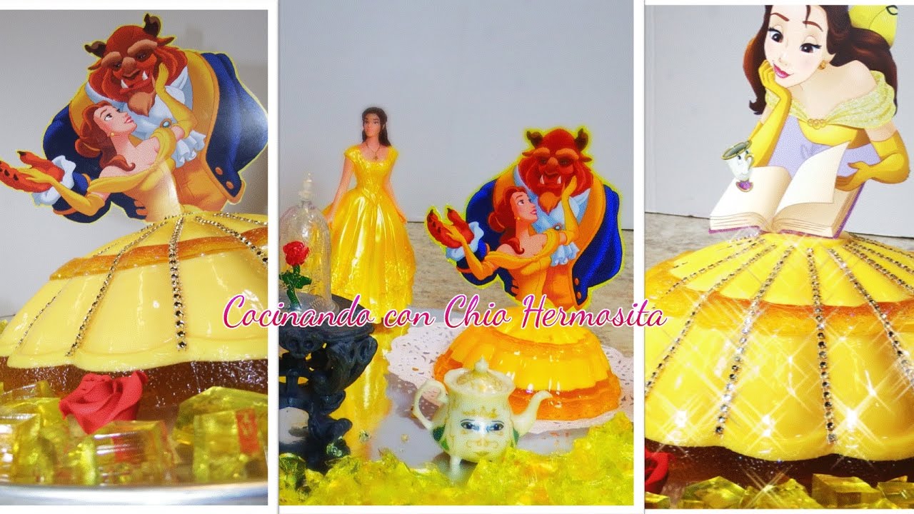 Gelatina Bella y la Bestia dia del Niño @ fiestas infantiles🎈🎁🎊$$$ Negocio