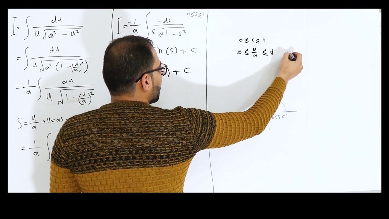 التكامل باستخدام معكوس الدوال الزائدية: الجزء الثاني