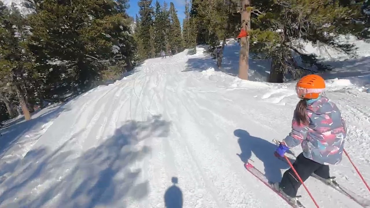 Skiing up at mt.rose