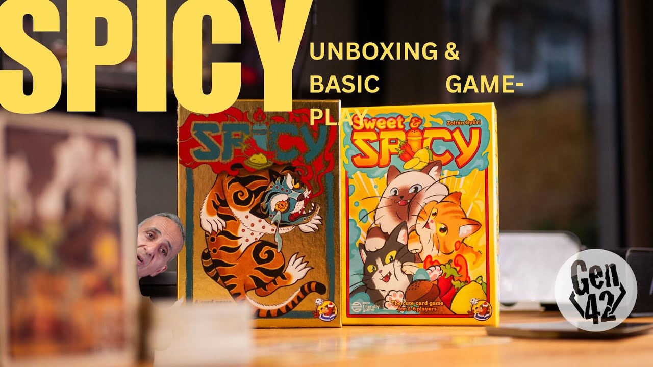 How to play Spicy: An unboxing and basic gameplay