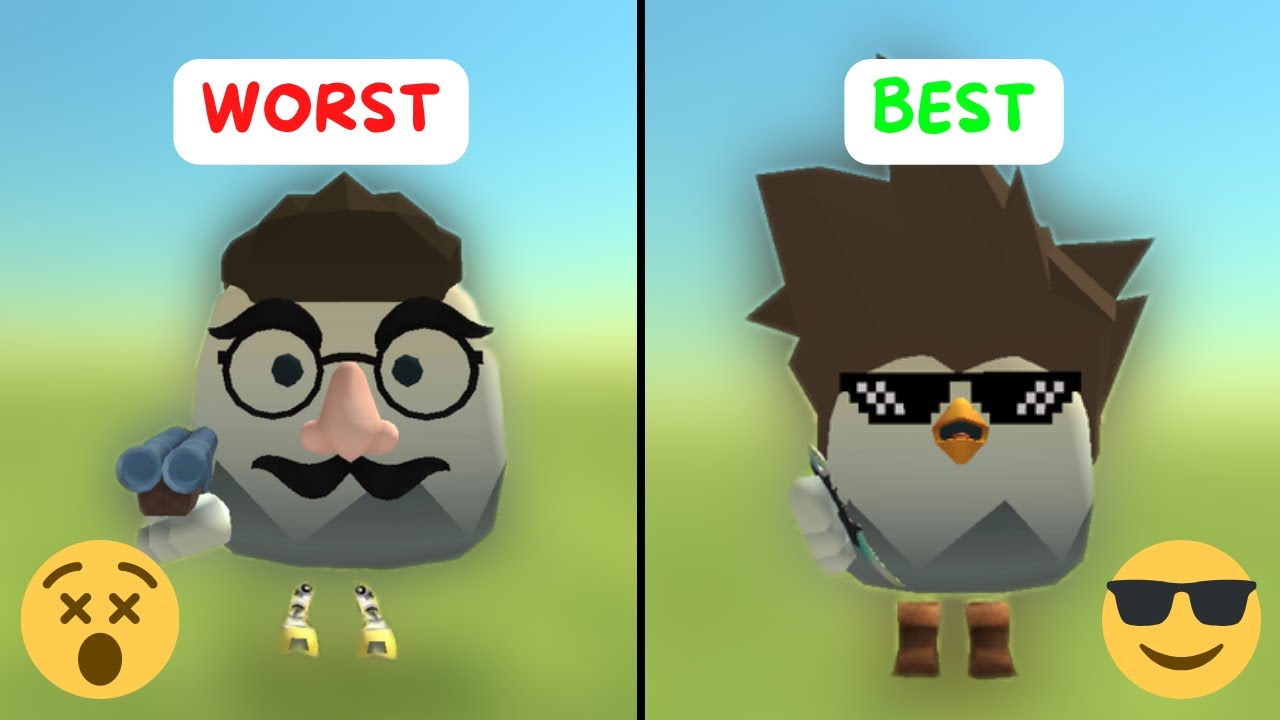 WORST & BEST CHICKEN GUN SKINS