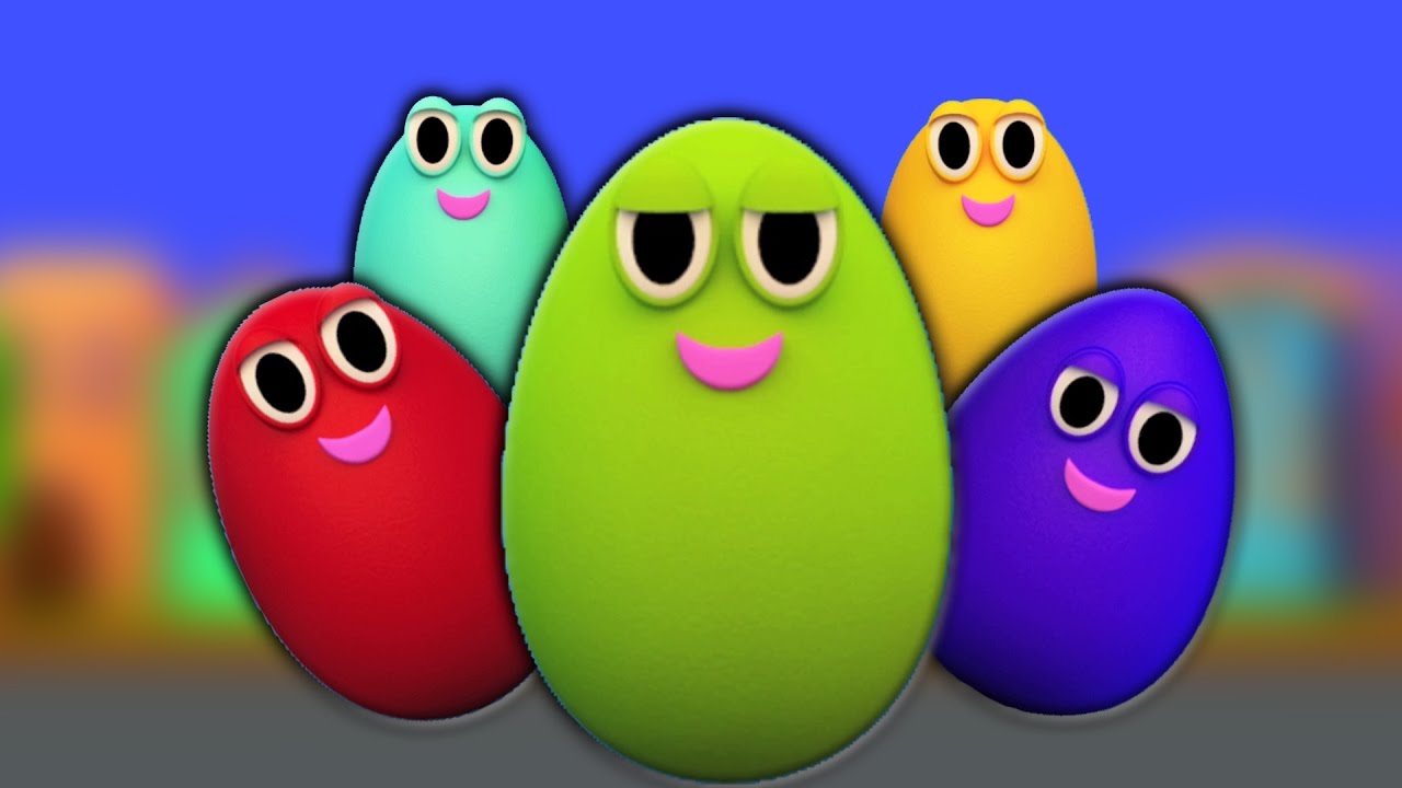 Sorpresa uova Finger Famiglia | filastrocche | canzoni per bambini | Surprise Eggs Finger Family