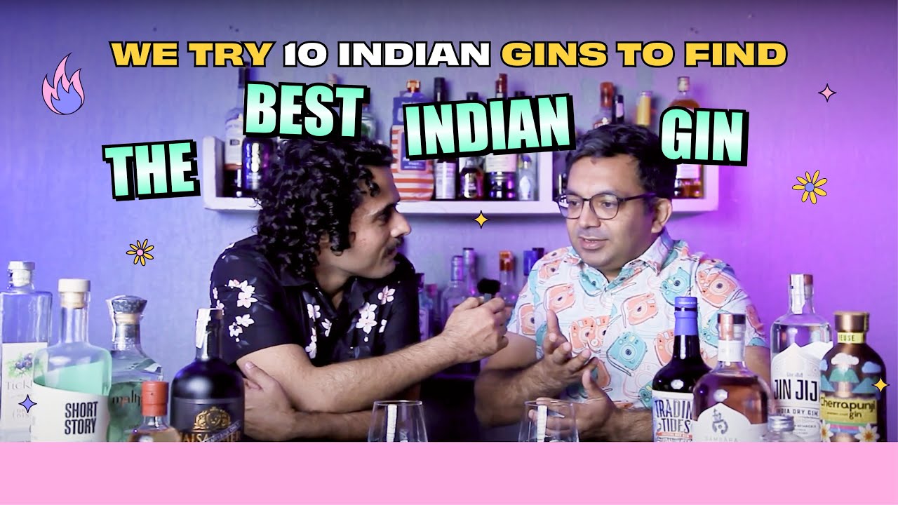 THE BEST INDIAN GIN: Trying 10 Indian Gins and finding the best one