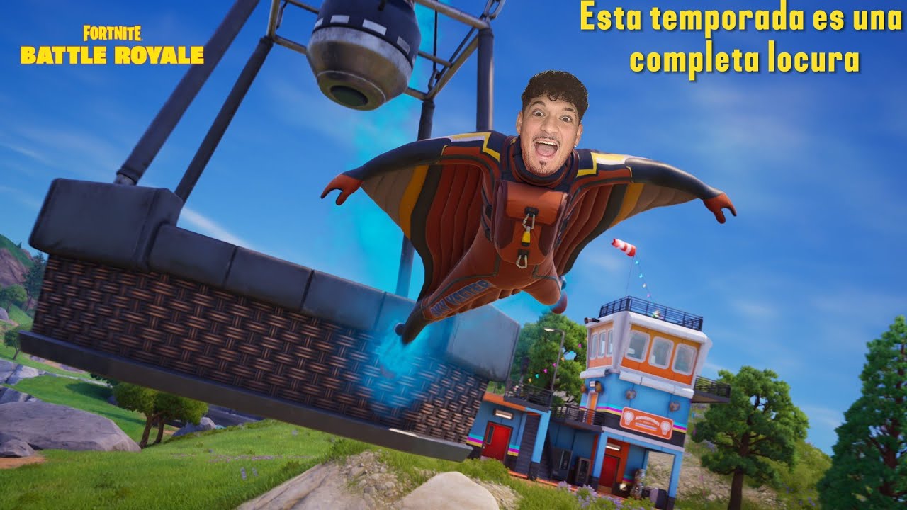 Me va gustando cada vez mas la nueva temporada del Fornite