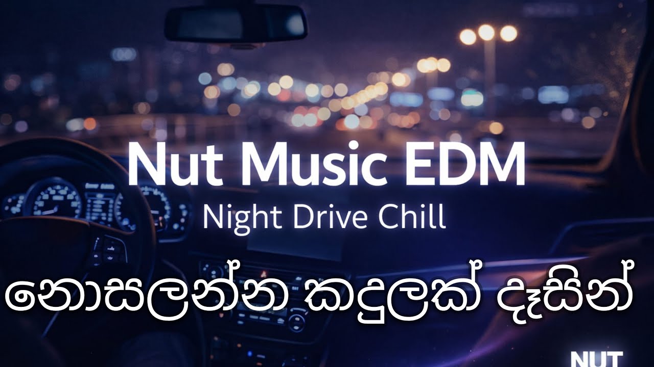 නොසලන්න කඳුලක් දැසින් Nosalenna Kadulak Dase – Relax EDM Cover | Nut Music EDM