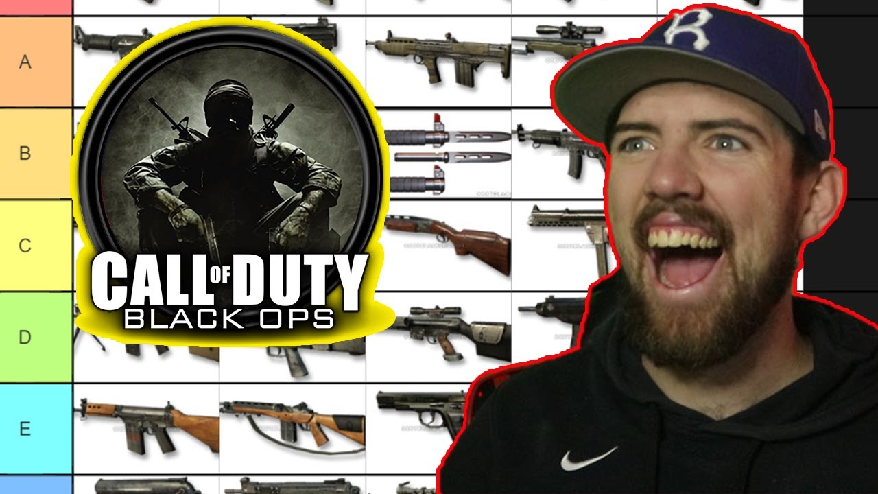 RANKING BLACK OPS 1 WEAPONS (Weapon Tier List)