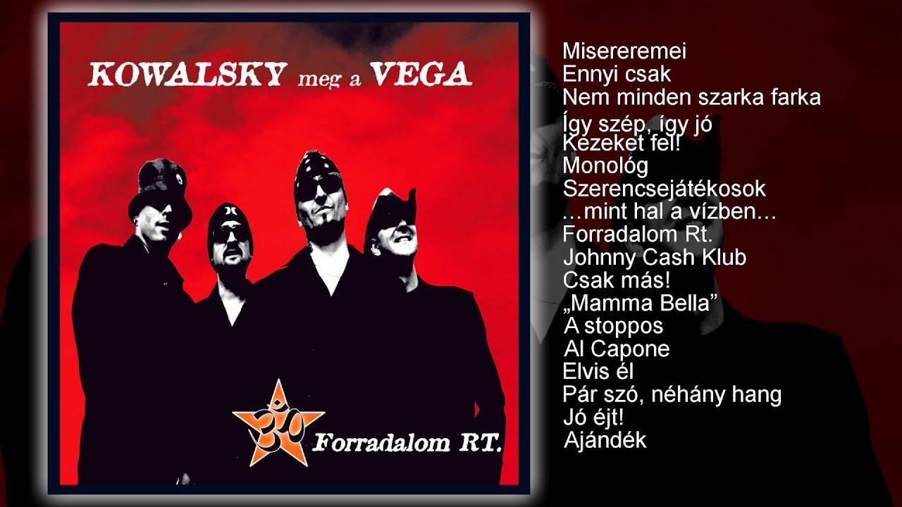 Kowalsky meg a Vega - Forradalom Rt. (teljes album)