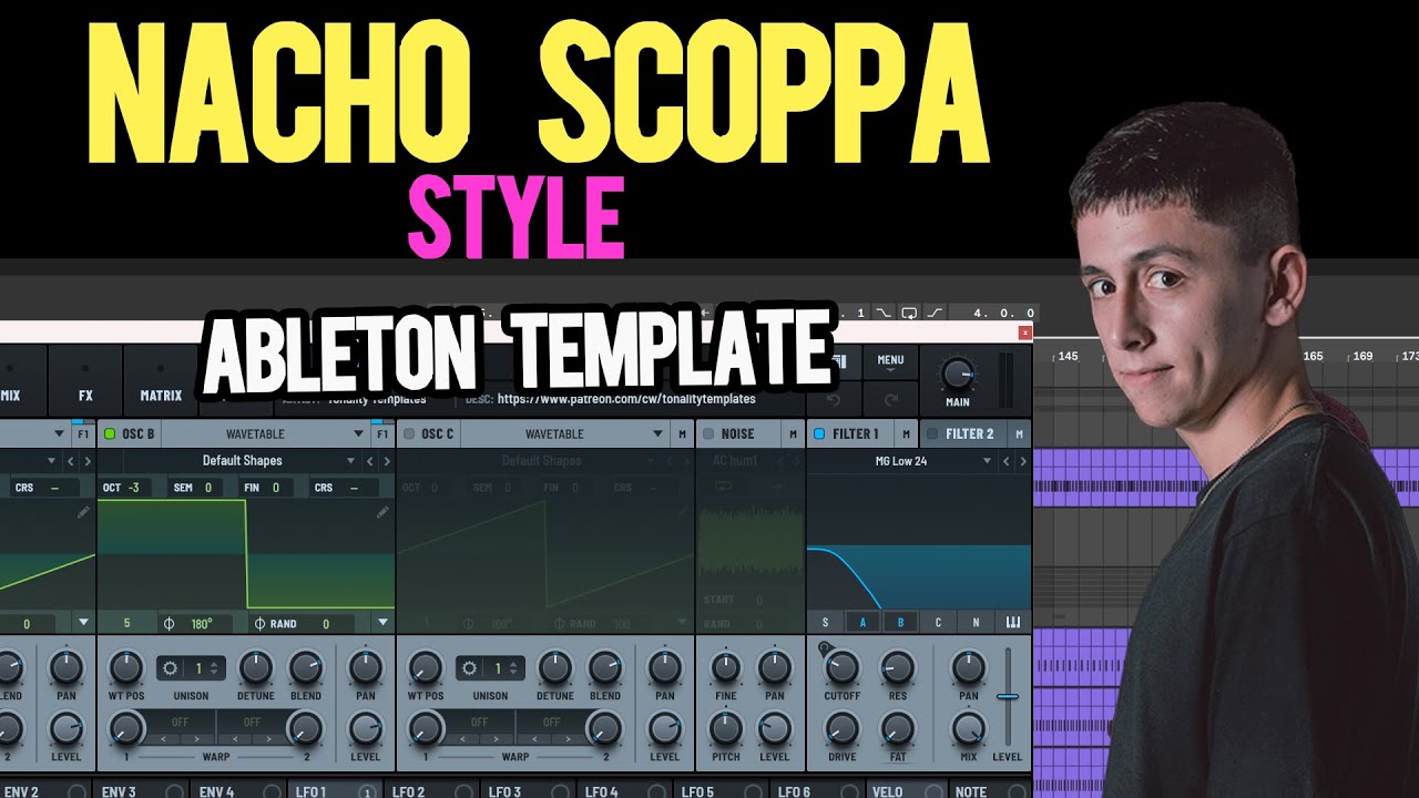 Nacho Scoppa Style Ableton Template
