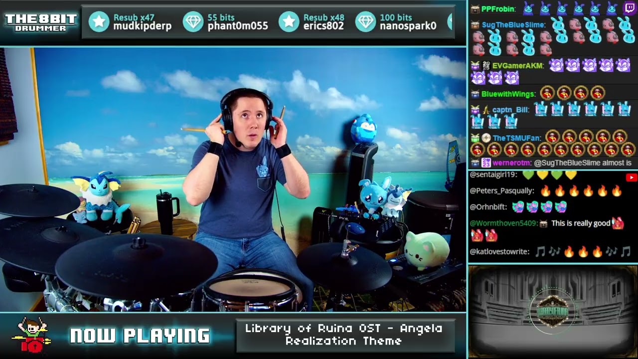 The8BitDrummer -  Library of Ruina OST - Angela Realization Theme