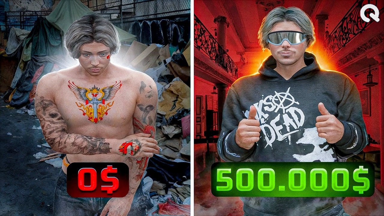 ЗАРОБИВ 500.000$ ЗА 5 ГОДИН???!! ТОПОВИЙ ЗАРОБІТОК! QUANT PR GTA V RP