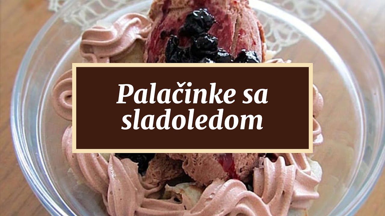Palačinke sa sladoledom