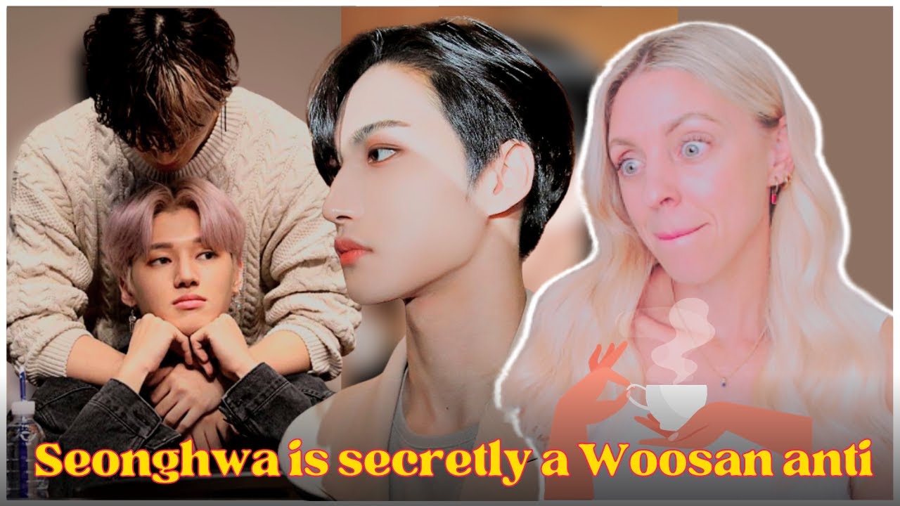 Ateez Seonghwa is secretly a Woosan anti! REACTION 👀☕️