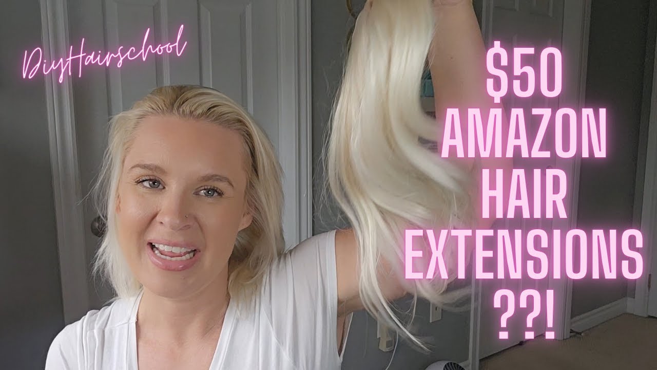 The Best Affordable Halo Hair Extensions on Amazon | Perfect for Thin Fine Hair