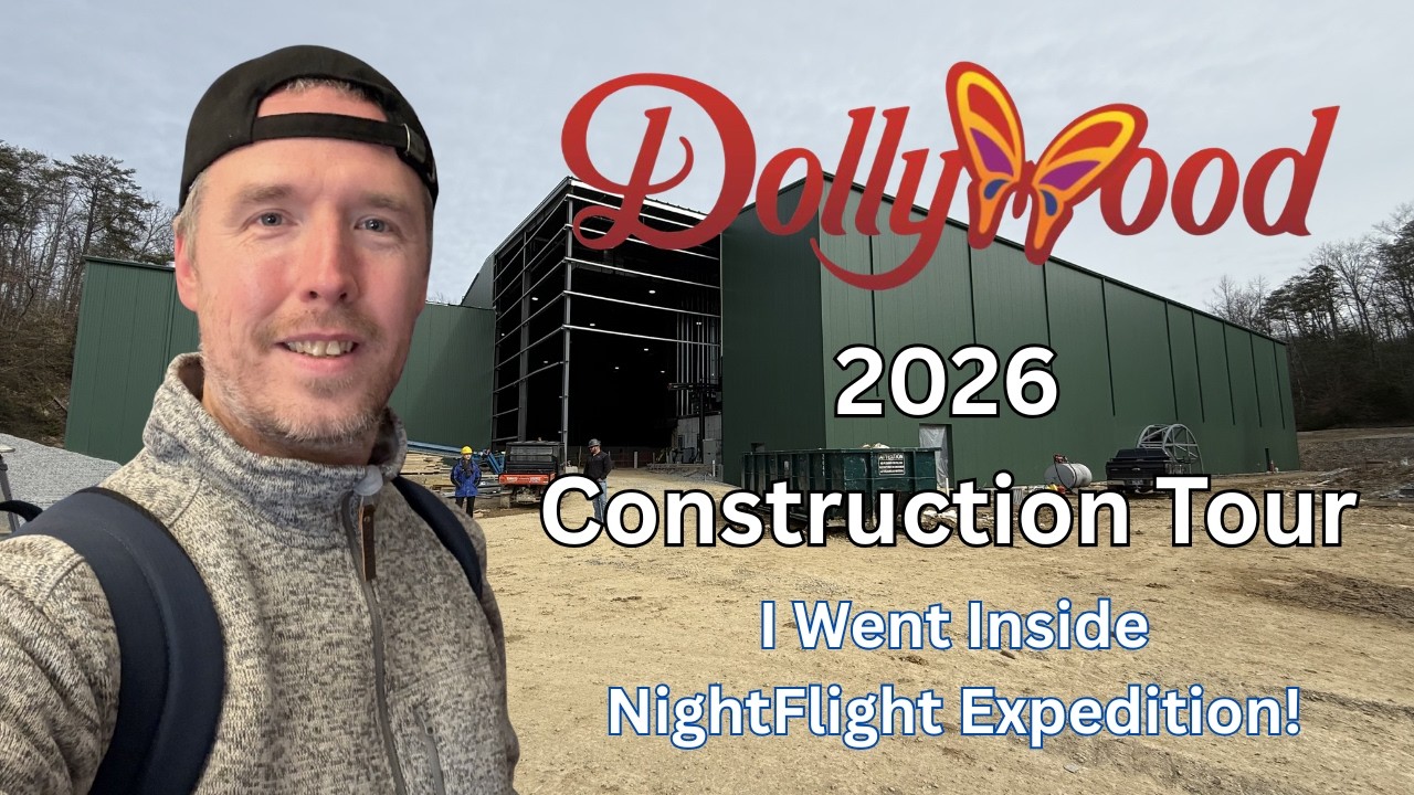 Dollywood NightFlight Expedition Construction Tour + Spring Festival Food & Show Sneak Peek!