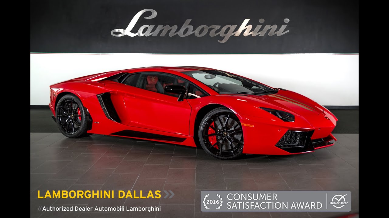 2015 Lamborghini Aventador LP 700-4 Ad Personam Rosso Mars LT1171