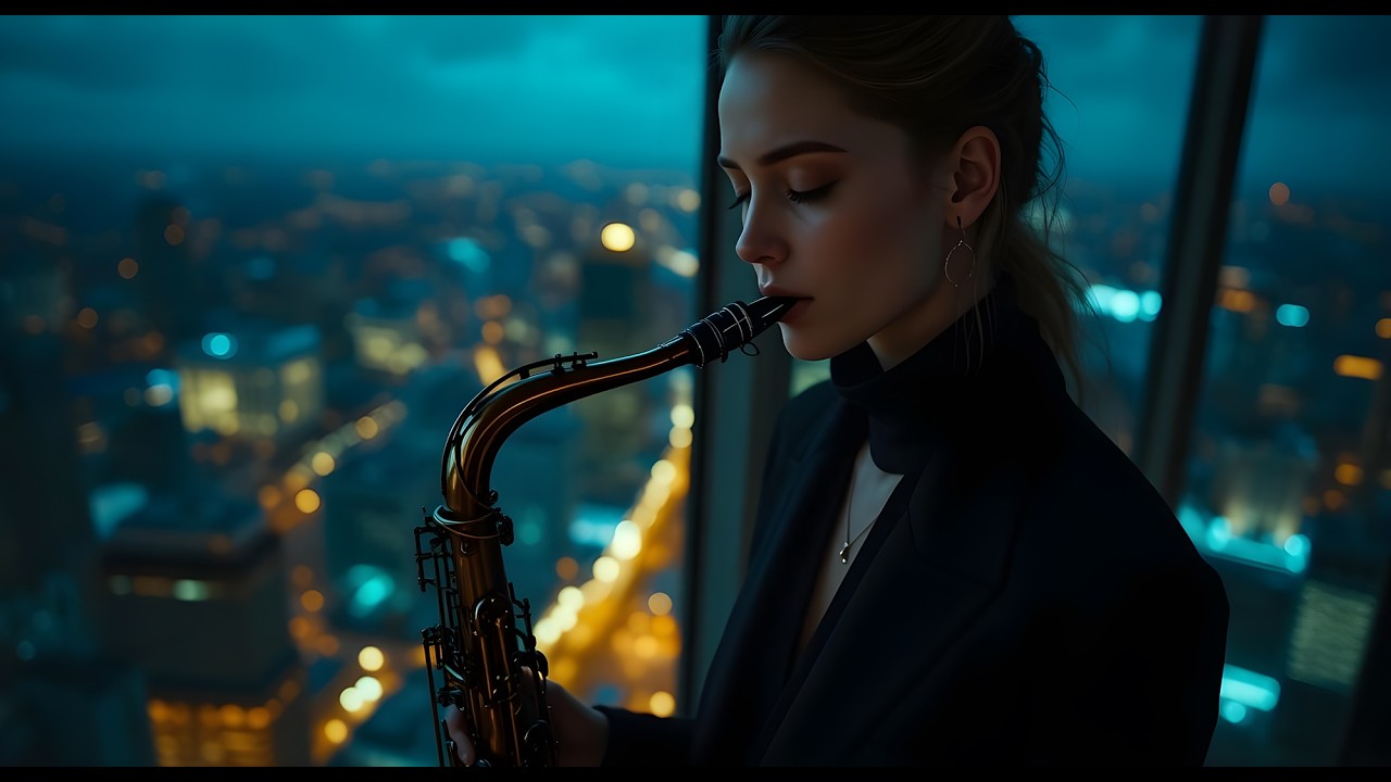 Late Night Focus: Ambient Saxophone for Creativity and Calm