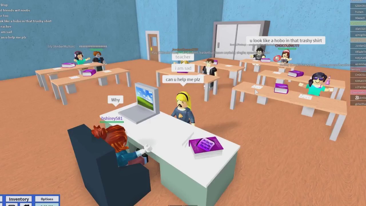 CRYING TO PEOPLE in ROBLOX