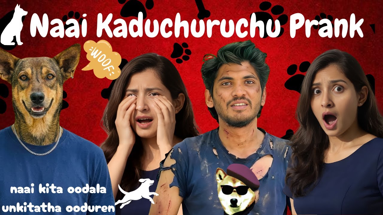 Street Dog Bite Prank😆😆😆