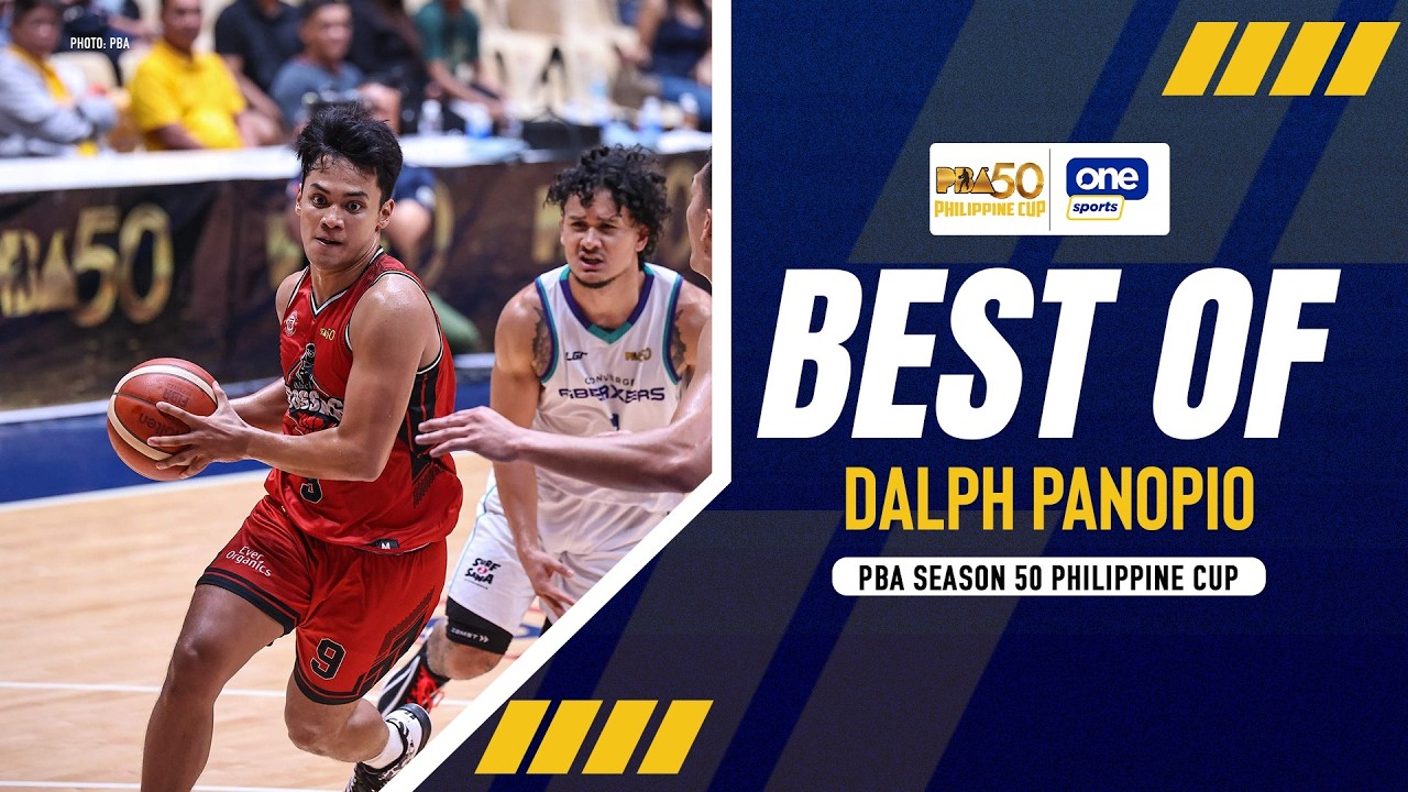 BEST OF DALPH PANOPIO | BLACKWATER BOSSING | PBA SEASON 50 PHILIPPINE CUP