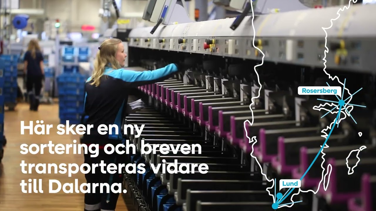 PostNord — Brevets väg