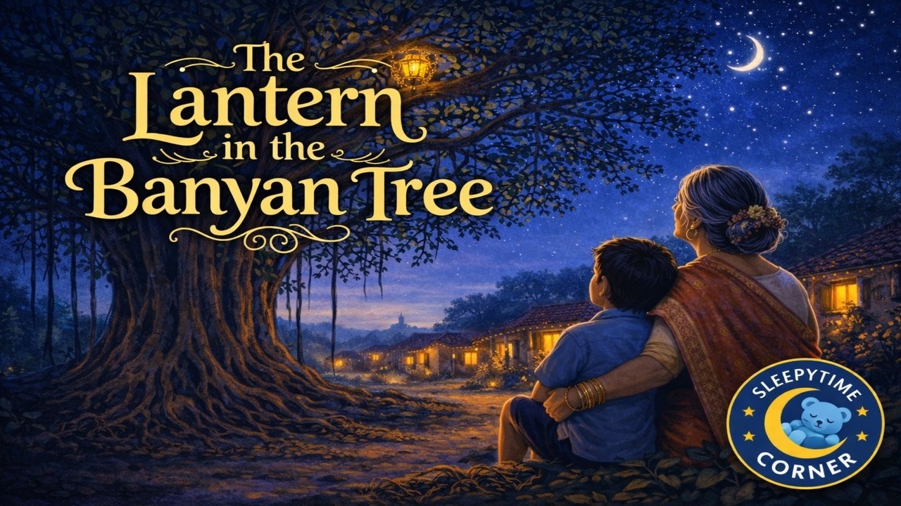 Bedtime Story: The Lantern in the Banyan Tree | Calm Indian Village Tale for Kids & The Whole Family