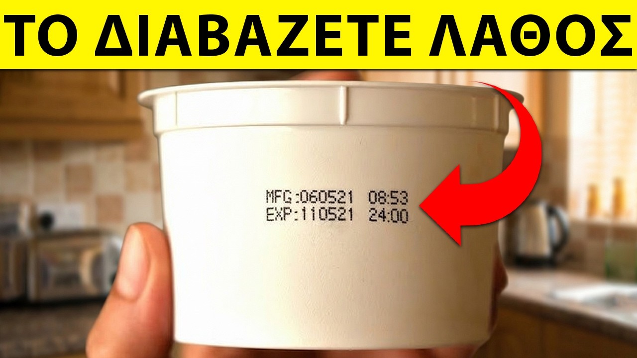 Οι Ημερομηνίες Λήξης ΔΕΝ Σημαίνουν αυτό που Νομίζετε (Σας Ξεγελούσαν Πάντα)