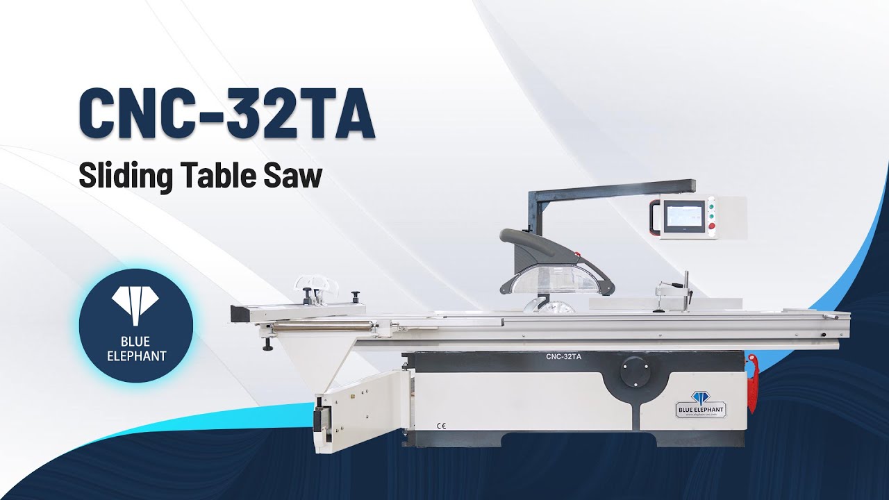 Latest CNC-32TA Sliding Table Saw CNC Wood Cutting Machine at Cost Price in Saudi Arabia KSA