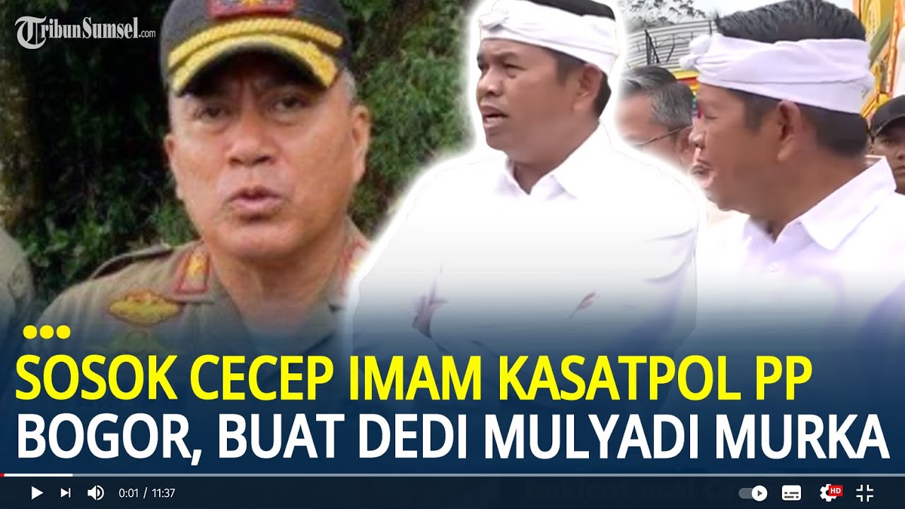 Sosok Cecep Imam Kasatpol PP Bogor Buat Dedi Mulyadi Murka Gegara Mangkir Bongkar Hibisc Fantasy