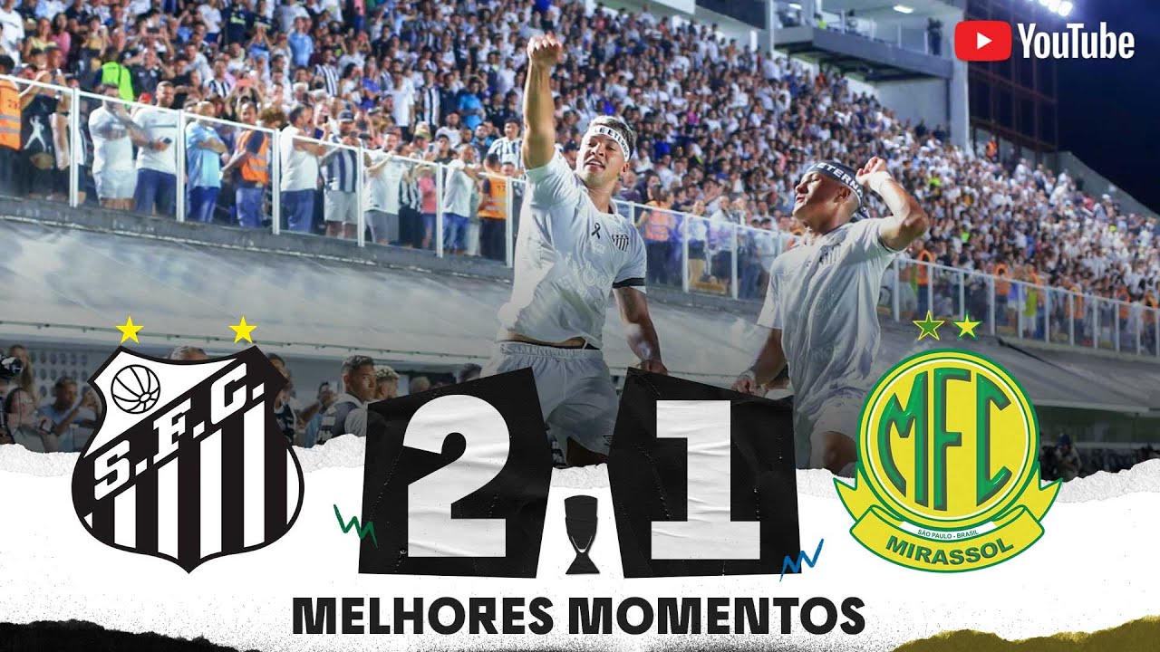 SANTOS 2 X 1 MIRASSOL | MELHORES MOMENTOS | 1ª RODADA | FASE DE GRUPOS | PAULISTÃO 2023