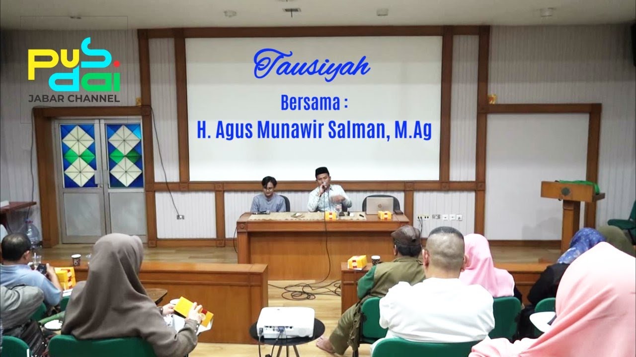 TAUSIYAH H AGUS SALMAN,M.AG UNTUK CALON JAMA'AH HAJI