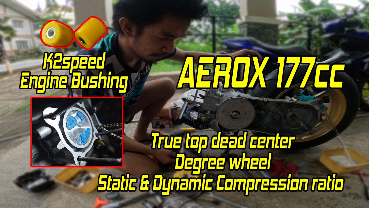 177cc AEROX BUILD | PHILWORKZ | DEGREE WHEEL | TRUE TOP DEAD CENTER | K2SPEED ENGINE BUSHING