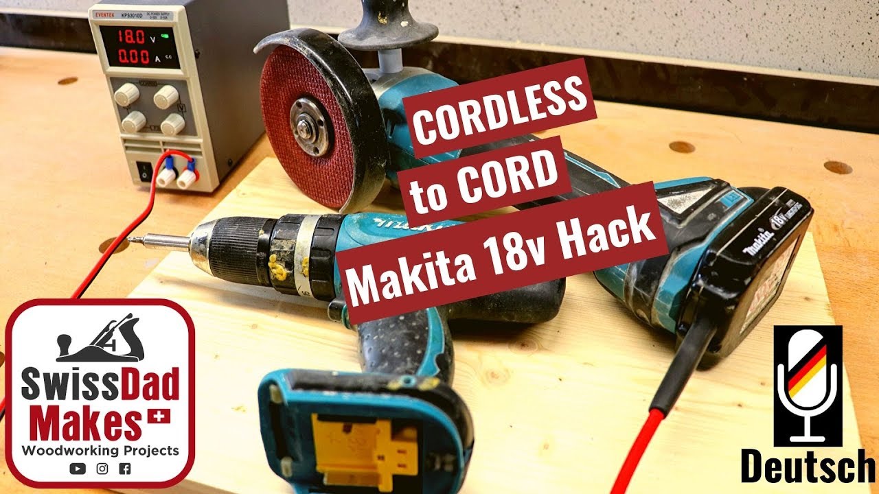Makita 18V Akku - NEU mit 230V Dauerstrom?!