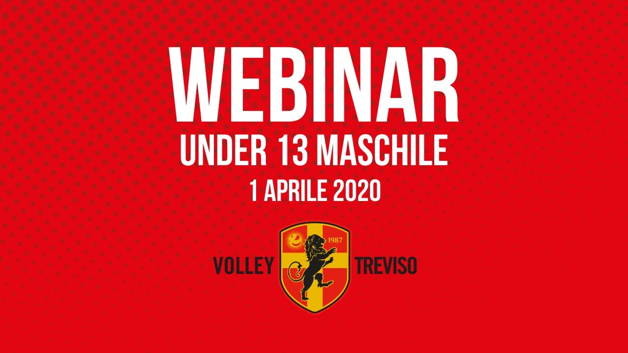 WEBINAR - COACHING U13 MASCHILE | VIDEO INTEGRALE