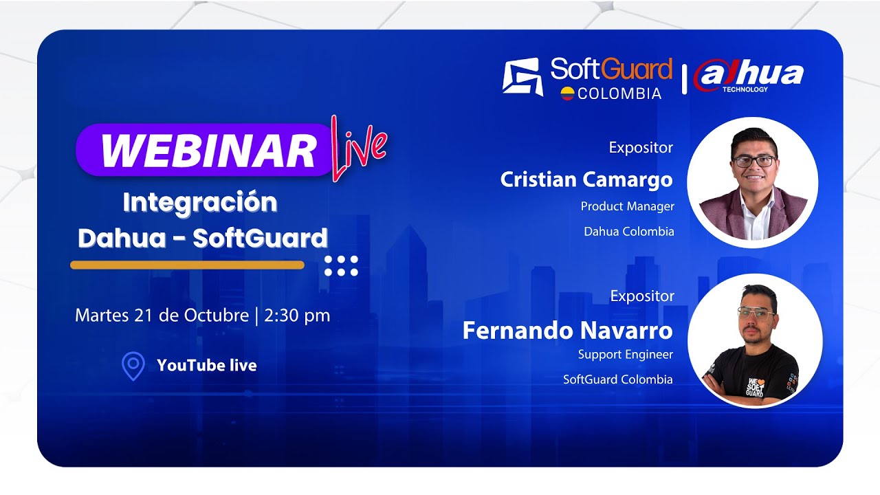 INTEGRACIÓN DAHUA - SOFTGUARD | DAHUA TECHNOLOGY