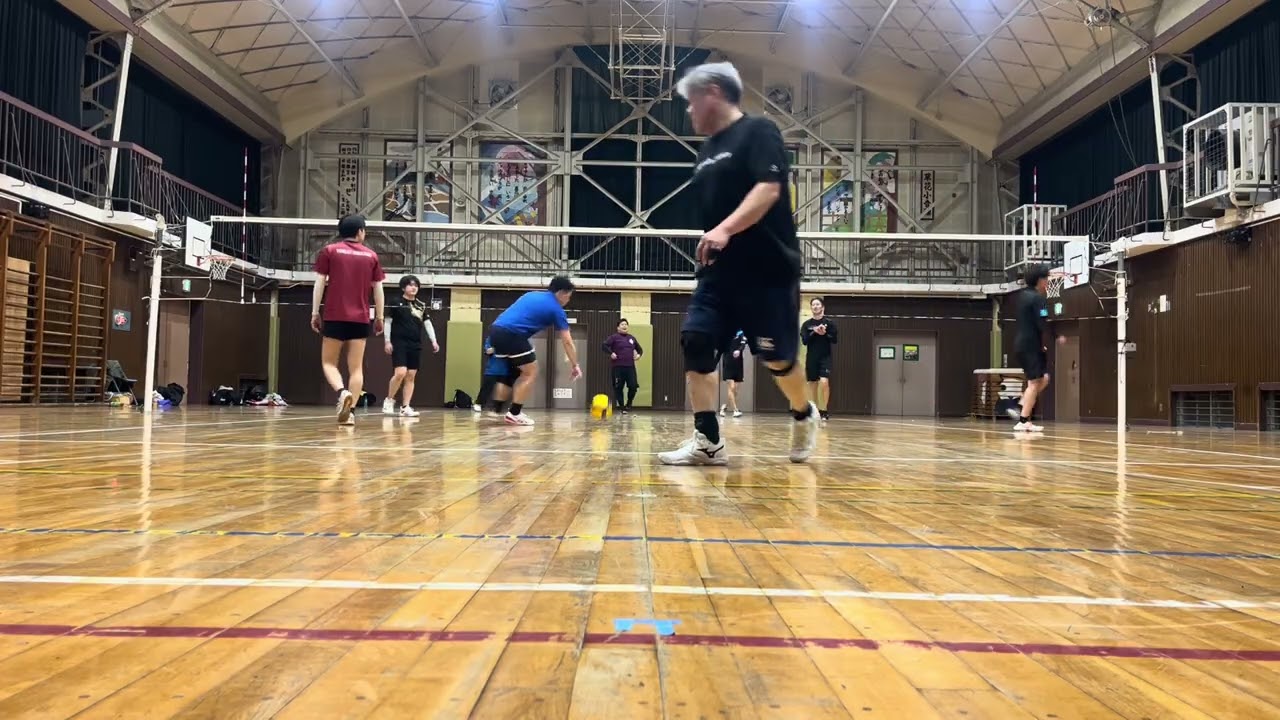 2026.2.15  あきる野混合バレー5セット目