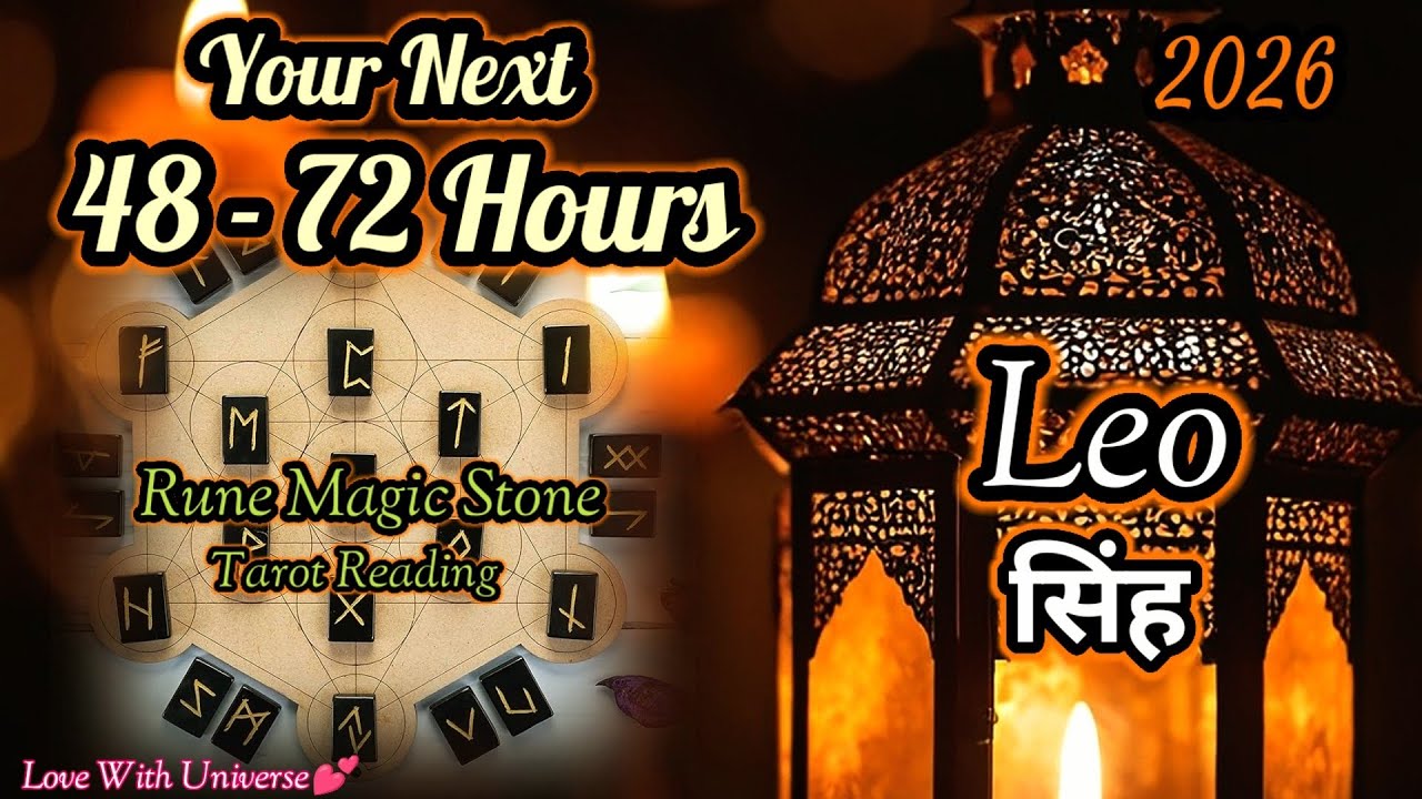 सिंह राशि (Leo)🔸️Next 48 - 72 HOURS 🎲 WHAT'S COMING 🪄TAROT READING #leo #singhrashi #सिंह #2026 