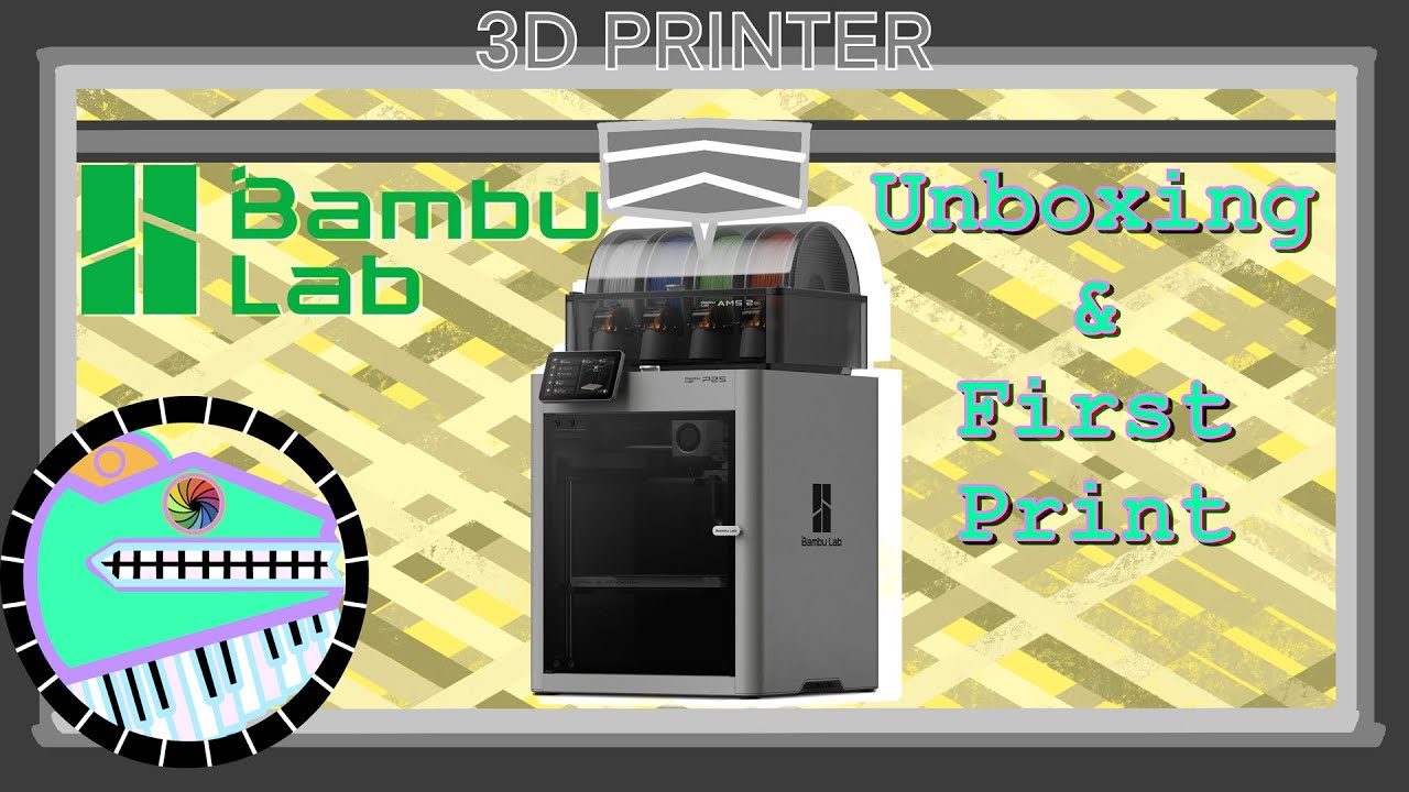Bambu Lab P2S Combo Unboxing & First Print: My First 3D Printer