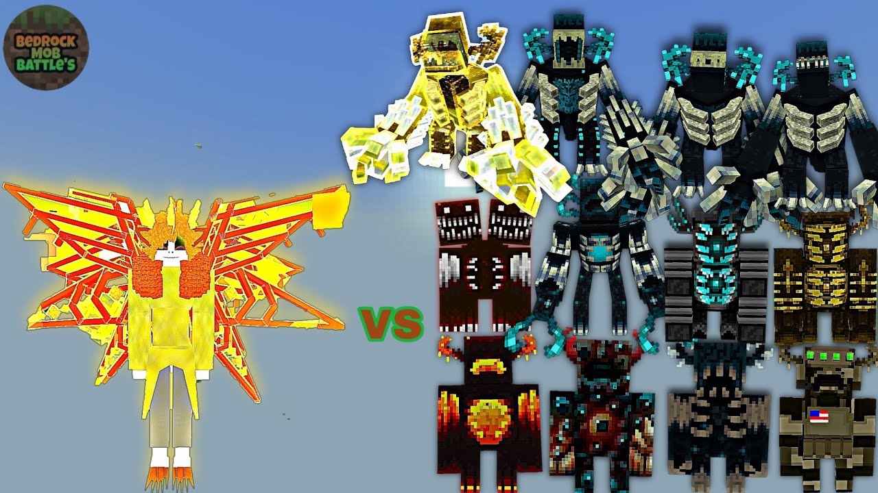 Wistfully of the Judgement vs Warden Plus (Warden's) | Minecraft Bedrock | MobBattle