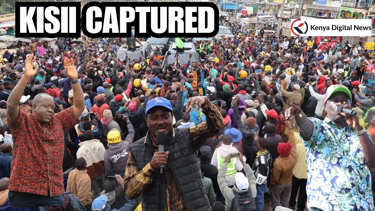 RUTO'S HEADACHE!! Matiang'i, Gachagua, Kalonoz and Natembeya Take Kisii By Storm
