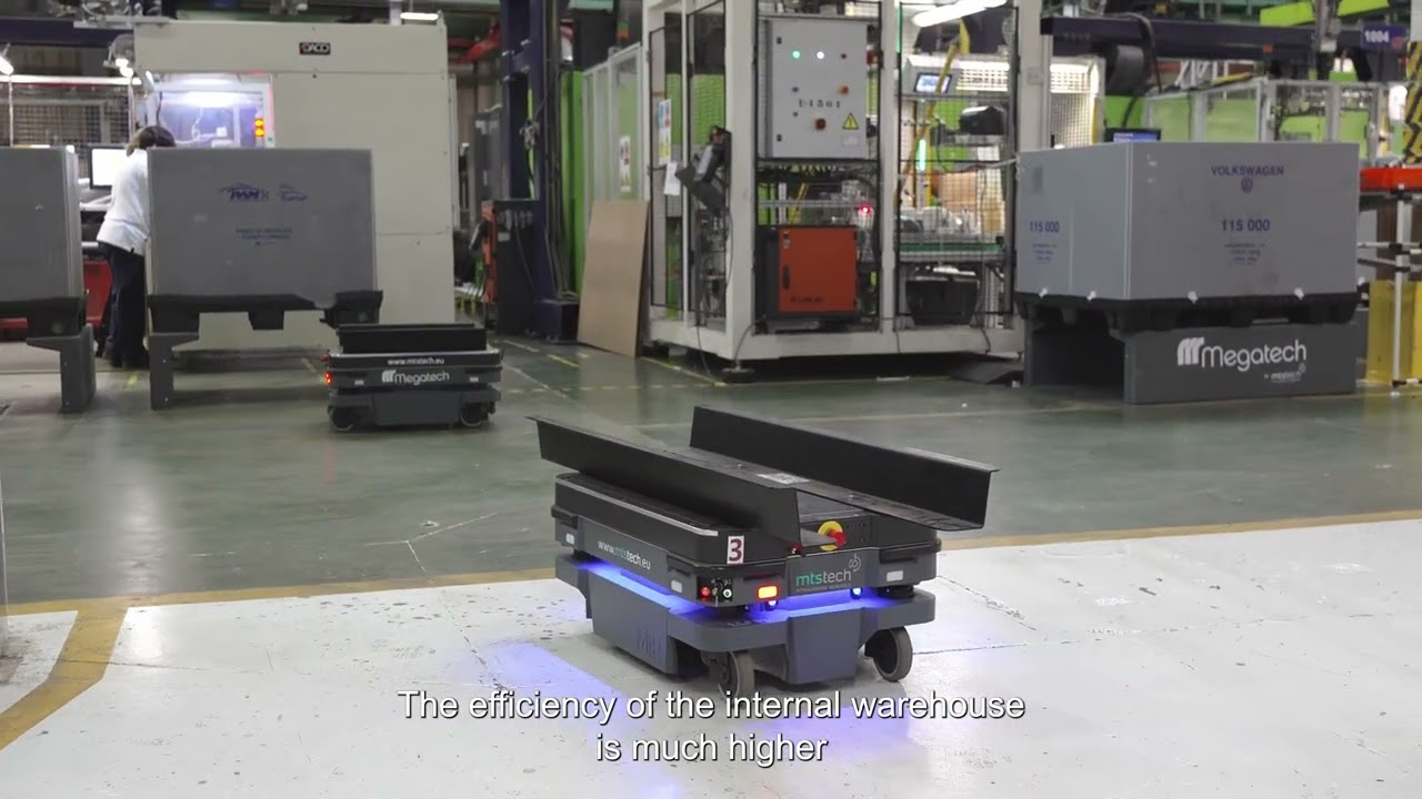 How Megatech Industries Supercharged Efficiency with 4 MiR250 Robots