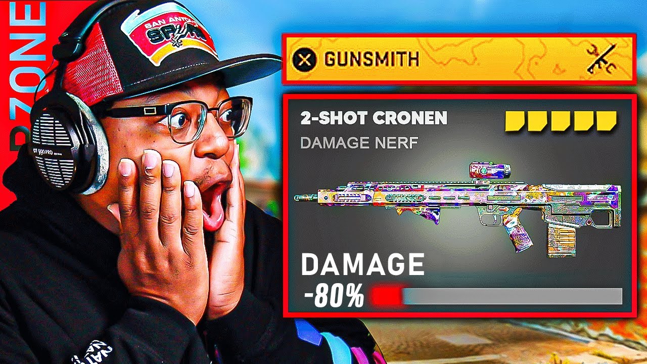 the OVERPOWERED Cronen Squall got NERFED in Warzone 2! 😡